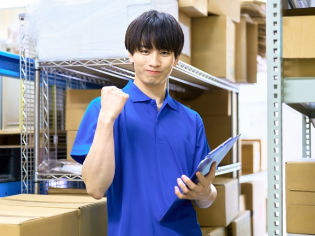 (未経験可)食品の仕分けやピッキングなどモクモク作業の倉庫スタッフ/A91の画像
