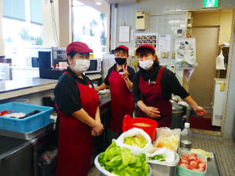 食堂調理スタッフ／A366の画像