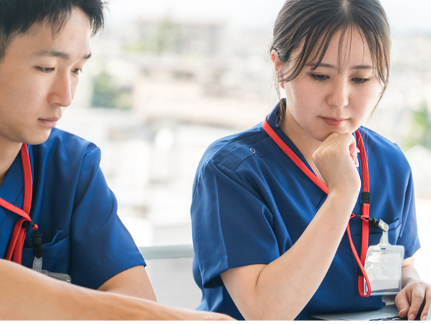 理学療法士の画像