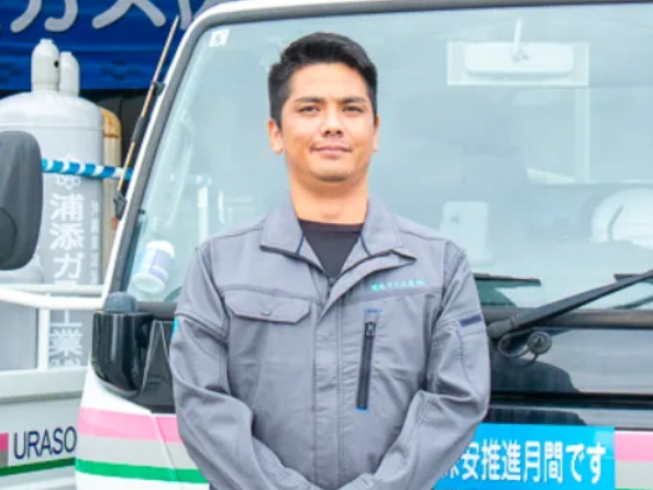 プロパンガスの配送ドライバー（未経験可）の画像