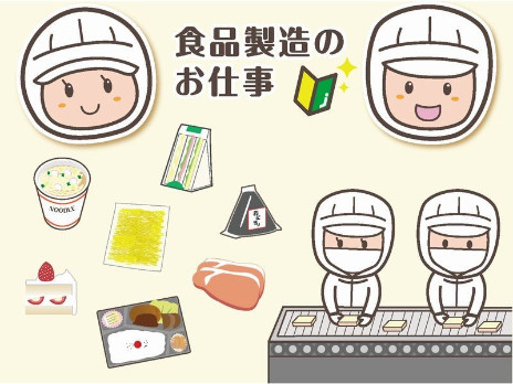(短期)工場内スタッフ【食品製造のお仕事】の画像