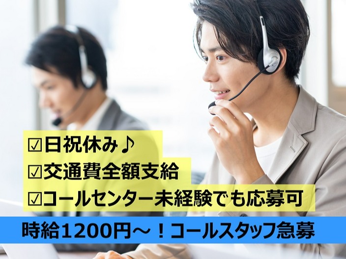 受付・相談スタッフ【対応や処理件数は1時間3件から】の画像