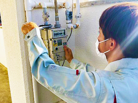 ガスの検針・集金スタッフ（未経験可）の画像