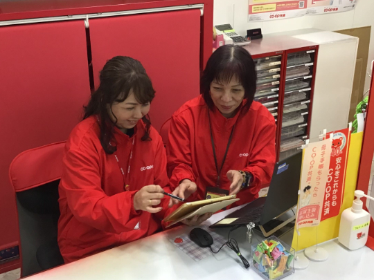 受付スタッフの画像