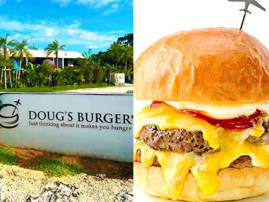 ハンバーガーショップの店舗スタッフの画像